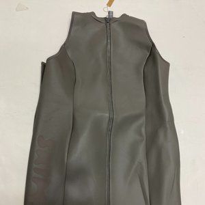 NWT! SKIMS  SCUBA SWIM MOCK NECK DRESS GREY